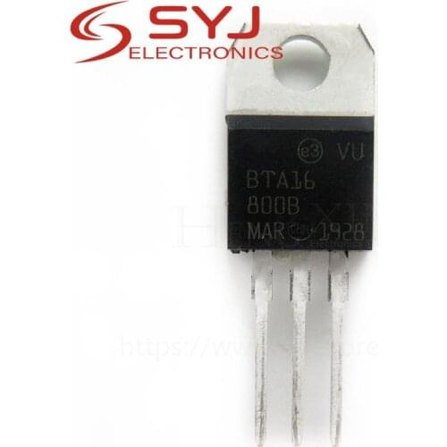 10pcs/lot BTA16-800B BTA16-800 TO-220 800V 16A new original In Stock