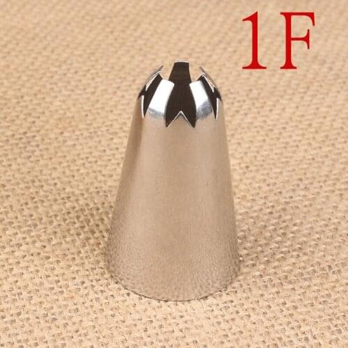 1F# Cherry Blossom Cream Decorating Mouth 304 Stainless Steel Baking Cake DIY Tool Maifu Large