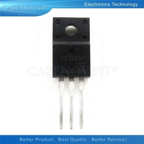 2pcs/lot JCS7N65FB = FQPF7N65C MDF7N65B SVD7N65F TO-220F In Stock