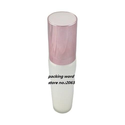 50ml pearl white acrylic bottle pink lid for serum/lotion/emulsion/foundation/gel/cosmetic packing plastic bottle sprayer bottle