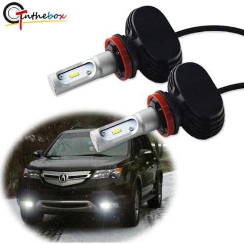 GtintheboxCar Headlight 9005 LED HB3 LED For For Acura ILX TSX MDX TL RL Honda civic High Beam Daytime Running Light 6000K White