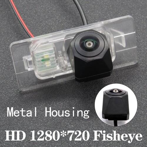 HD 1280*720 Fisheye Metal Housing Car Rear View Camera For Audi TT/TTS 8J Audi A1 A4( B8) A8 Audi Q3 Q5 Q7 8R Audi S5 RS5