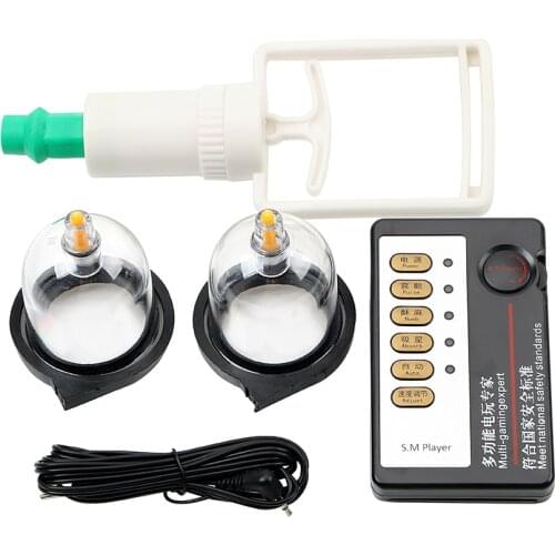 IKOKY Sex Toys for Women Sex Products Breast Sucker Nipple Stimulator Sex Breast pump Clitoris Stimulator Electric Shock