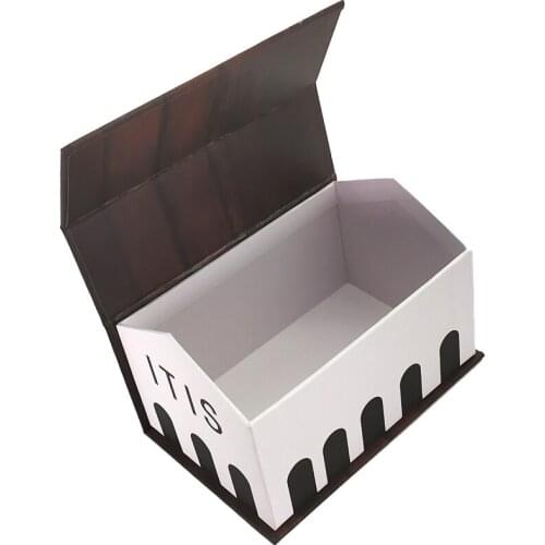 Custom printed new style cardboard shape house gift box
