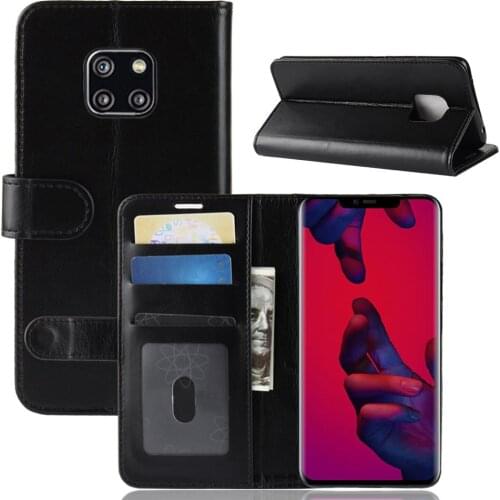 Wallet Leather Protective Case For Huawei Mate 20 Flip Stand Card Slots Holder Phone Cover For Huawei Mate 20 Lite Pro X Case
