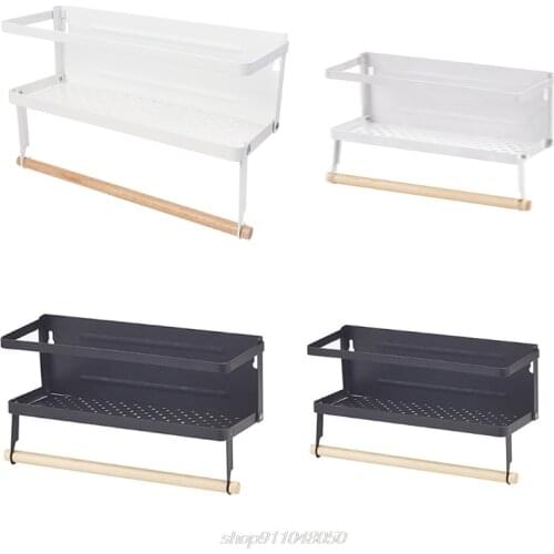 Tieyi Ringle Layer Refrigerator Magnet Shelf Kitchen Storage Rack N21 20 Dropshipping