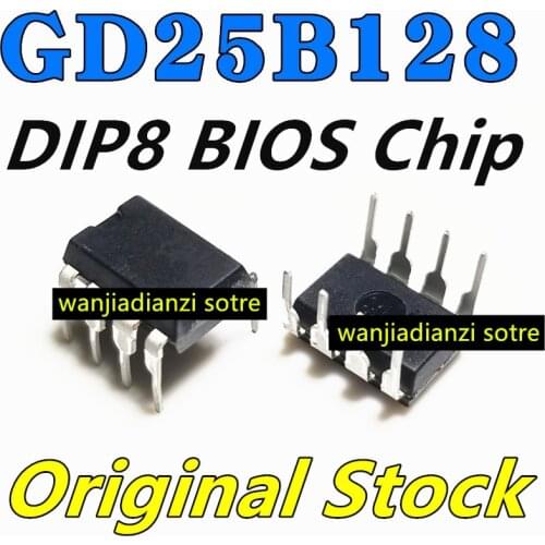 GD25B128CPIG 25B128CPIG 128Mbit 16MB DIP8 16 m DIP8 foot motherboard BIOS chip, new