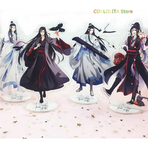 Anime Tian Guan Ci Fu Hua Cheng Xie Lian Cosplay Stand Figure MDZS Acrylic Cartoon Model Plate Desk Decor Birthday Xmas Gifts