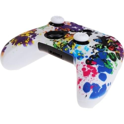 K92F Popular Silicone Gamepad Cover + 2 Joystick for xbox one X S Controller