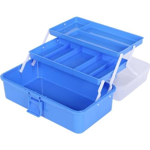 Portable Clear Art Storage Box Watercolor Oil Painting Tool for Artists Students