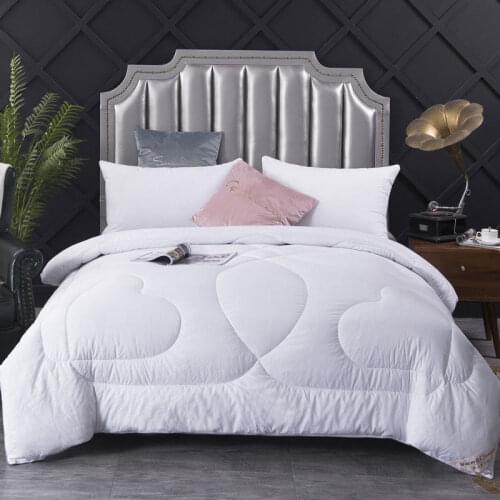 Luxury Mulberry Silk Duvet/Quilt/Comforter Bedding In Filler Long Silk Twin Queen King Full Size Hand-Made Weighted Blanket