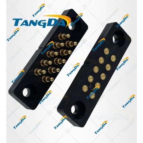 1 set TANGDA 10P 10pin pitch:3.0mm Probe connector spring pin charging spring pin conducting connector electron 3.0 mm TANGDA A