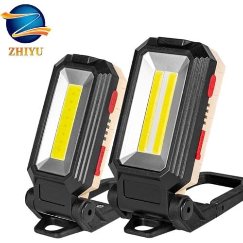 USB rechargeableT6+ Side COB glare flashlight LED work auto repair lamp repair lamp with magnet multi-function Strong magnetic