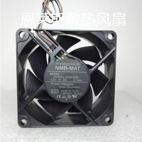 For NMB 2810KL-04W-B39 7025 70*70*25mm 12V 0.19A projector fan