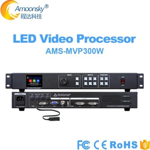 Meeting room screen WIFI processor MVP300W like novastar vs1 led video processor compatiable with msd300 & ts802 sending card