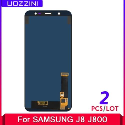 2 Pcs TFT Screen For Samsung Galaxy J8 2018 J810 LCD Display Touch Screen Digitizer Replacement J800 J800FN J810Y J810F