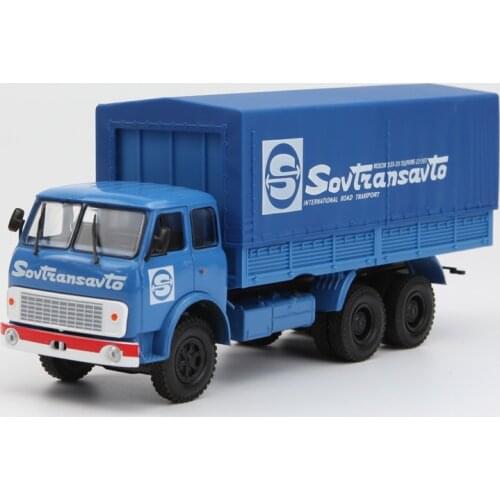 1:43 Die-casting Metal Alloy Miniature Scene Model Boutique Maz-514b Russian Truck Model Childrens Toy