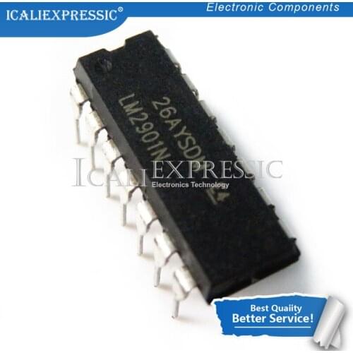5PCS LM2902N DIP14 LM2902 DIP LM2902P DIP-14 new and original IC4 In Stock