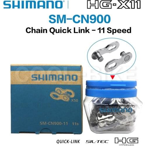 SHIMANO SM CN900 11 Speed Bike Chain Quick Link Connector for 11S Chains SM-CN900 Compatible with HG-X Quick Link Connector