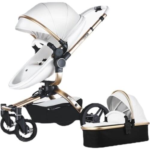 Baby Stroller Sitting Lying Folding Two-Way Lightweight High Landscape Newborn Baby Stroller