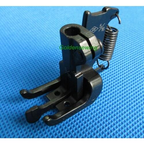 For Juki 1560 521 CONSEW 369RB 389RB TWO NEEDLE Walking Foot 5/16 " with center guide FOOT