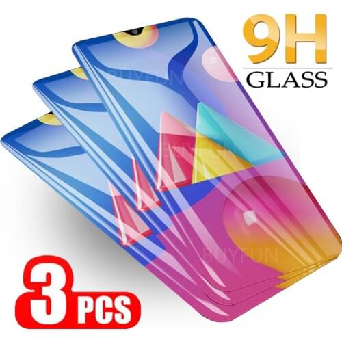 3PCS for 9t Glass For Samsung M02s Screen Glass Screen Protector On For samsung m02s m 02s phone glass sparent Tempered Glass