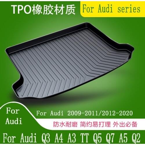 Suitable for Audi 2015-2020 Audi Q3 A4 A3 TT Q5 Q7 A5 Q2 luggage mat, non-slip mat