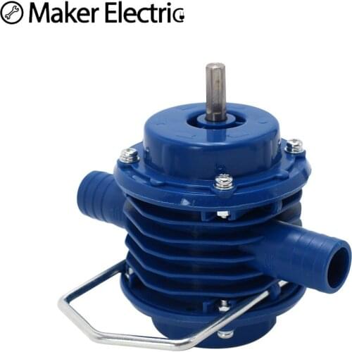 Mini Self-Priming Hand Electric Drill Water Pump Without Power Source Micro Centrifugal Pump Submersibles Motor Water Pump