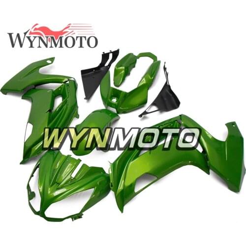 Full ABS Plastics Fairings For Kawasaki ER-6F 2012 2013 2014 2015 ER6F Ninja 650r 12-15 Motorcycle Fairing Kit Green Cowlings