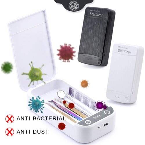 Tweezers Disinfection Ultraviolet Lamp Uv Multifunctional Ozone Sterilization Box with Intelligent Voice Eyelash Extension Tools