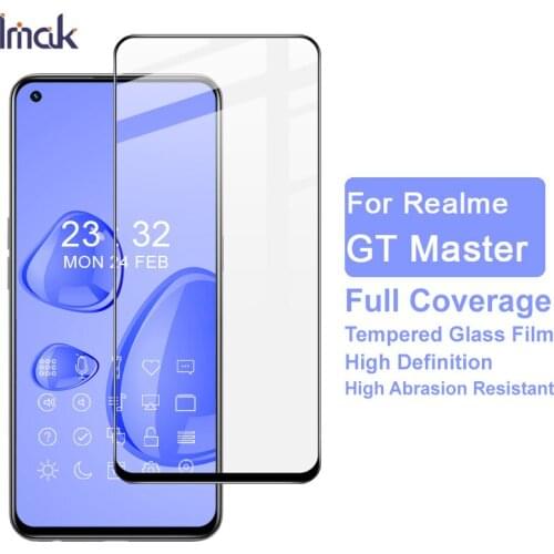 For Realme GT Master Imak Full Screen AB Glue Pro+Version Tempered Glass For Realme GT Master Screen Protector Protective Film
