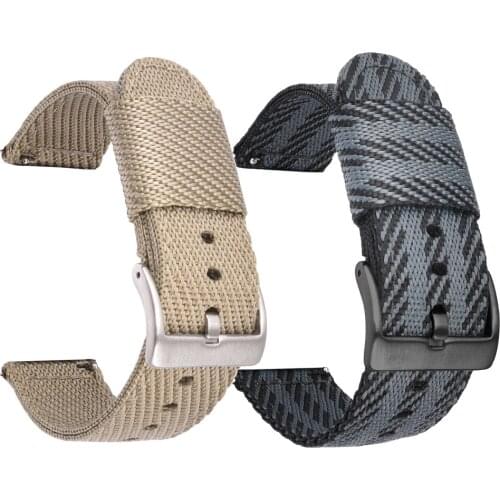 Woven nylon Strap For COLMI P8 Plus Smartwatch Replacement Wristbands For COLMI V31 V23 Pro Quick release Watch band Watchband