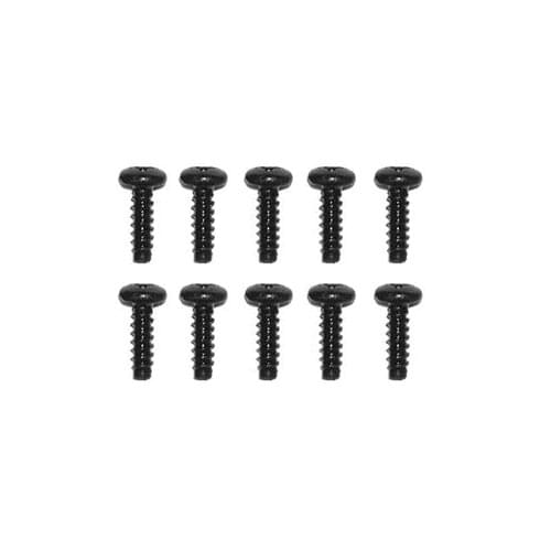 HAIBOXING Flange Tapping Screws 3X10mm Big Head 50PCS 3119