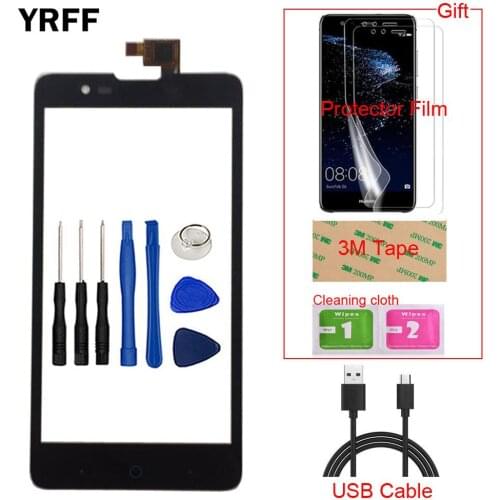 Mobile Touch Screen TouchScreen For ZTE Red Bull V5 U9180 V9180 N9180 Touch Screen Sensor Panel Digitizer Glass Tools Wipes