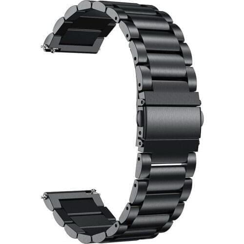 Wtitech Replacement Strap Metal Watch Band Bracelet for Suunto TRAVERSE Black/TRAVERSE ALPHA Stealth