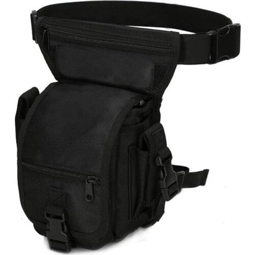 Outdoor Tactical Waist Pack Pouch Leg Bag Ride Waterproof Thigh Drop Leg Bag Multifunctional Hunting Utility Sport Bag