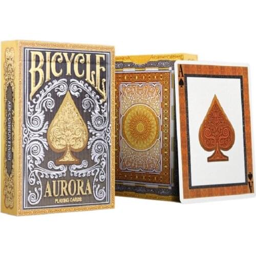 Bicycle Aurora Playing Cards Premium Deck USPCC Collectable Poker Magic Card Games Magic Tricks Props for Magician