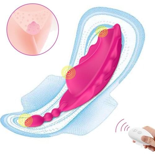 Vibrating Panties Pussy Butterfly For Women Remote G Spot Vibrators Clitoris Stimulation Female Masturbation Sex Toys for Adult