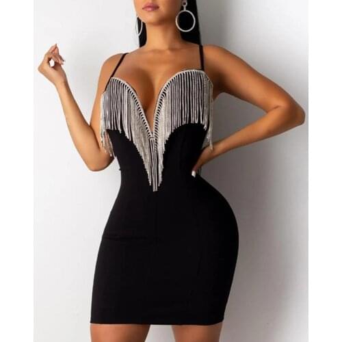 New Arrival High Quality 10 Colors Spaghetti Straps Deep V Neck Rayon Bandage Dress Sexy Bodycon Mini Vintage Vestios Bandagem