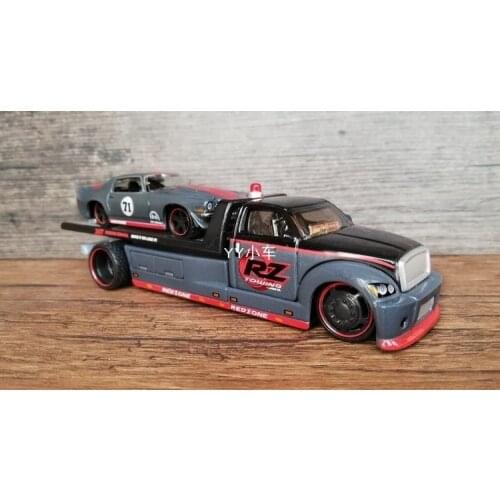 1:64 Proportional Die Casting Wrecker Trailer Transport Chevrolet Alloy Car Model Toys Free Shipping