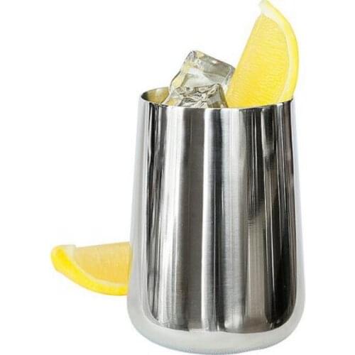 304 stainless steel red wine glass beer wine Mug creative portable outdoor juice drink metal water Cup