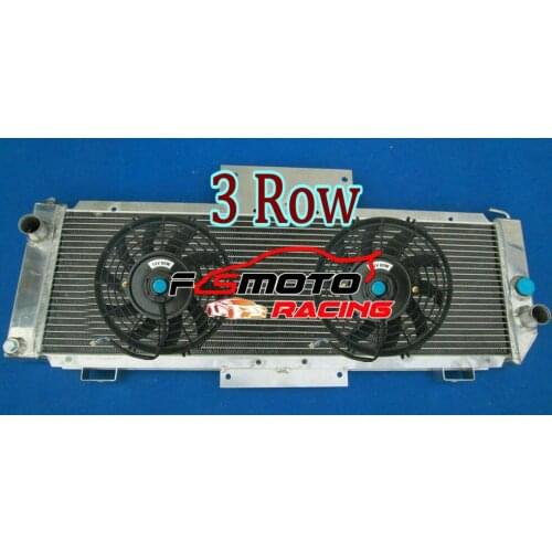 Aluminum Radiator For Renault Alpine A310 Coupe V6 2.7L 1977-1985 MT A-310 1984 1983 1982 & OR With FAN