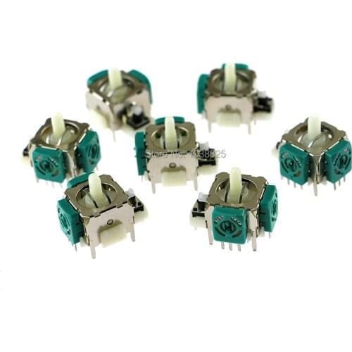 50pcs/lot 3D Analog Joystick Stick Sensor Repair Parts For Xbox 360 For PS2 ps3 Controller Joystick Handle Replacement