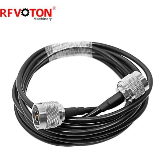 Free shipping RF Jumper Cable N male to N male plug Coaxial Connector for RG58 Cable Assembly 118.11inch long