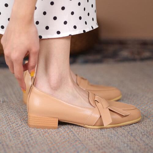 Biggest Plus Size 47 48 13 14 Womens Flats Loafers Shoes Woman Black Nude Sweet Bow tie Knot Round Toe Casual Shoes Loafers New