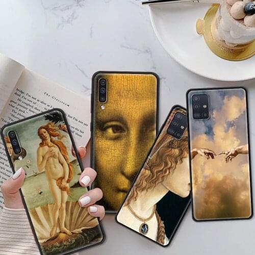 For Samsung A71 A52 A51 A91 A72 A42 A41 A32 A31 A21s A21 EU A12 A11 A02 A02s Art Paintings The Birth Of Venus Phone Case Coque