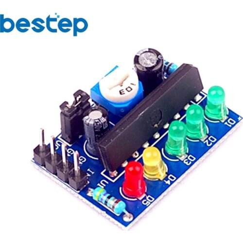 Audio Level Indicator Power Level Indicator Level Indicating Module KA2284 3.5V-12V Controller AC DC Pcb Board