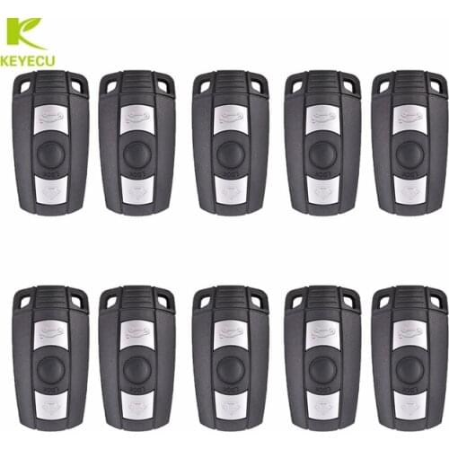 KEYECU 10Pcs/Lot New KYDZ Smart Remote Key Fob 3 Button 315MHz ID7944 for BWM CAS3 3+ 1 3 5 6 7 Series
