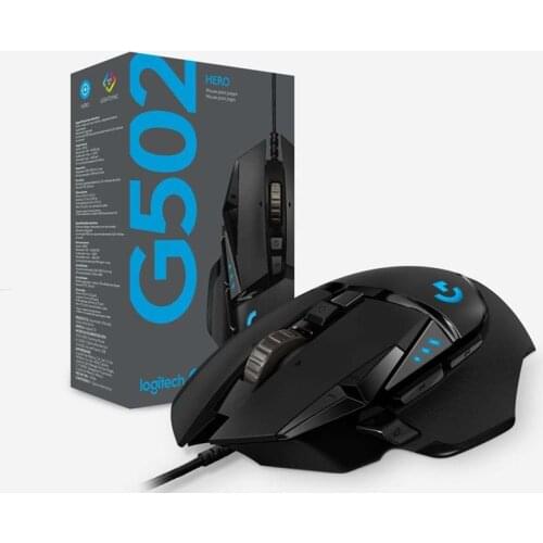 Logitech G Series Gaming Mouse G302 G402 G502 Hero DAEDALUS PRIME HYPERION FURY SPECTRUM Gaming Mouse for Mouse Gamer