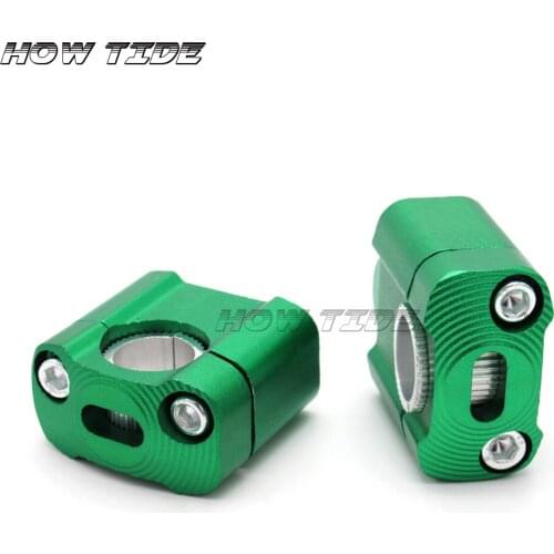 HandleBar Fat Bar Risers Mount Clamp Adaptor 22MM 28MM For Pit Dirt Bike Motorcycle Motocross